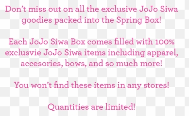 The Jojo Siwa Spring 2018 Box Available Now - Hello Sacramento Municipal Utility District Png,Jojo Siwa Png