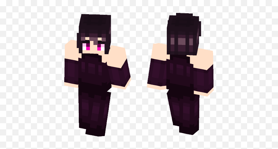 Ender Dragon Girl Minecraft Skin