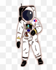 American Astronaut Transparent Png - Moving Gif