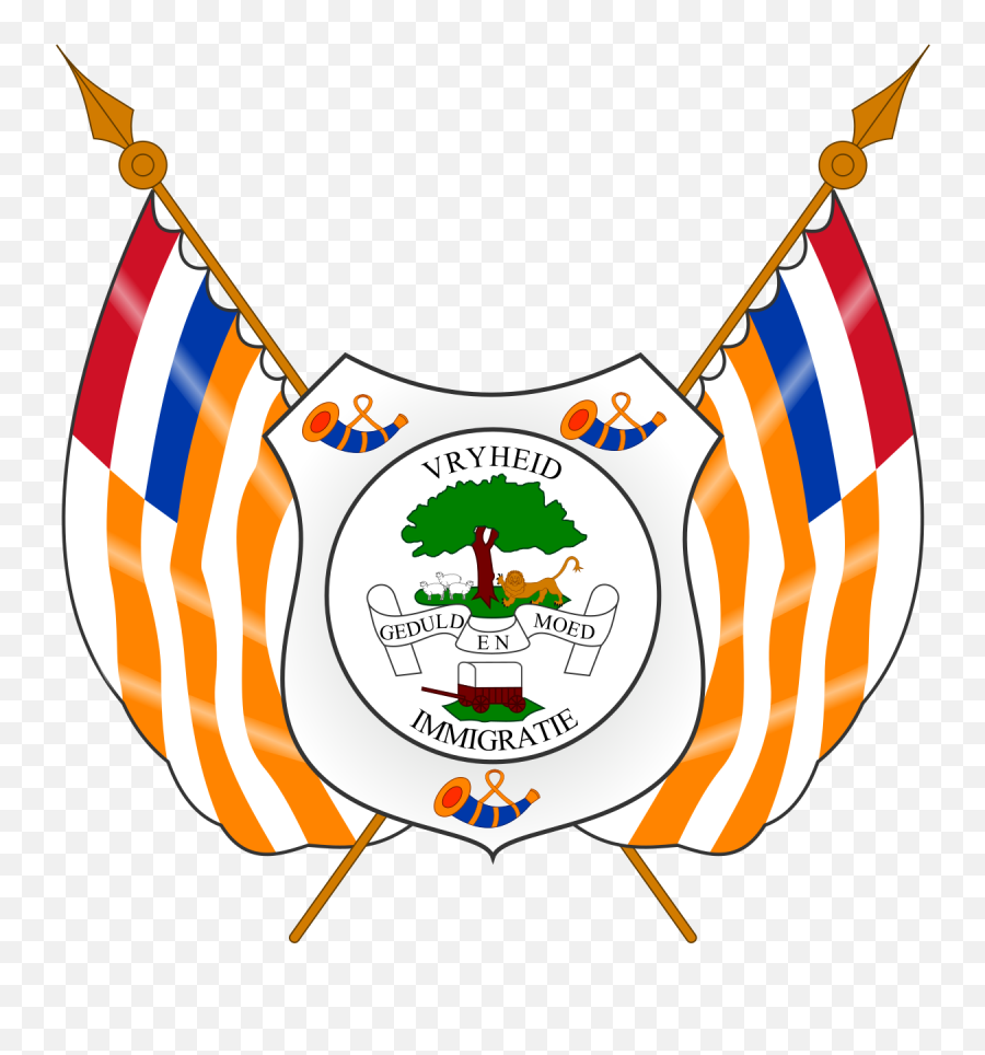 Coat Of Arms The Orange Free State - Wikipedia Orange Free State Coat Of Arms Png,Orange Lion Logo