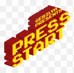 Press Start Poster - Horizontal png