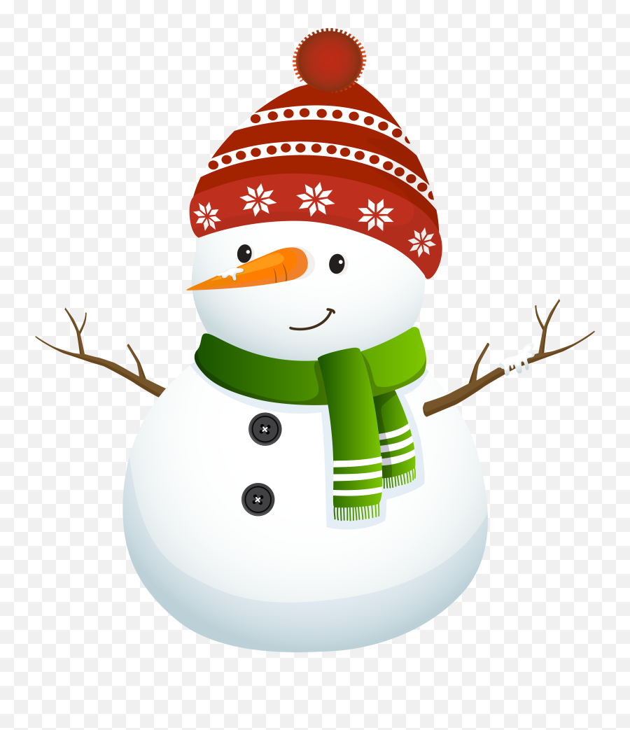 Transparent Background Snowman Clipart Png