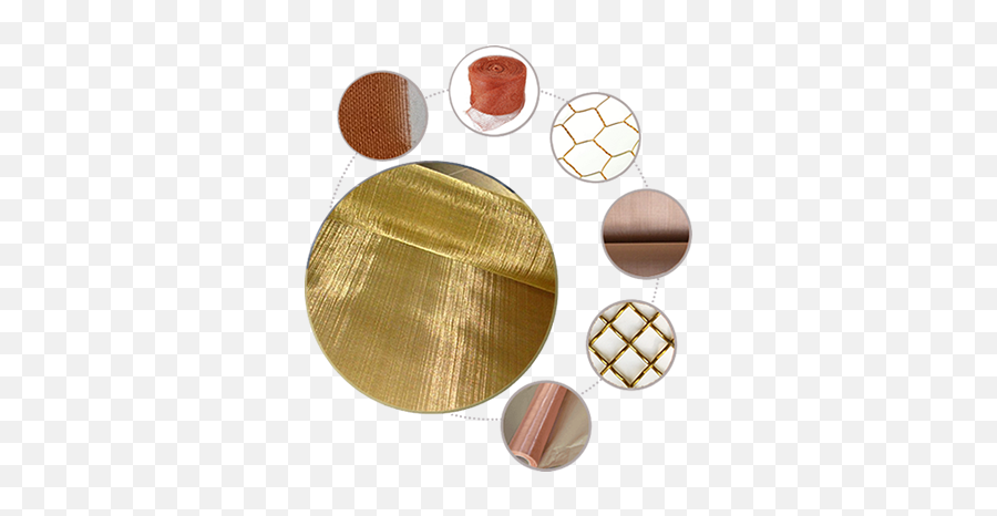 Brass Mesh And Copper For Decorative - Solid Png,Metal Mesh Png