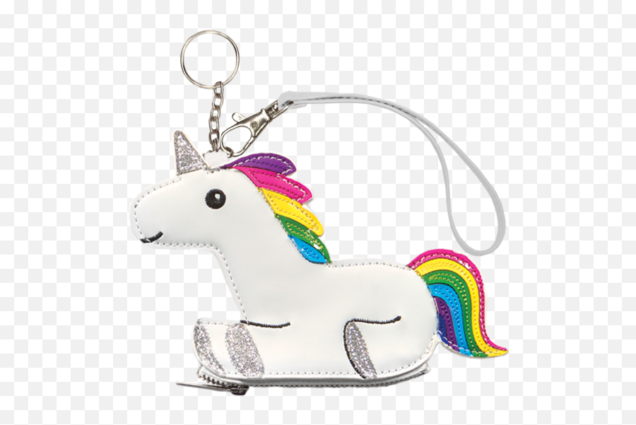 Picture Of Rainbow Unicorn Purse Key Chain - Unicorn Key Iscream Purse Keychain Png,Rainbow Unicorn Png