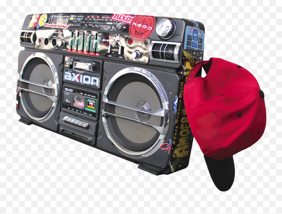 Boombox - Hip Hop Music Png Transparent Png Original Size Hip Hop Boom Box,Boombox Transparent