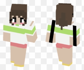 Download Chihiro - Spirited Away Minecraft Skin For Free Houraisan Kaguya Minecraft Kaguya Skin Png,Spirited Away Transparent