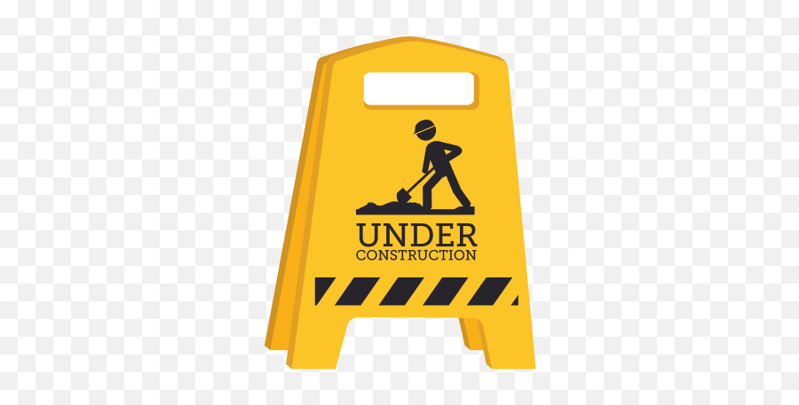 Under Construction Sign Png Transparent - Under Construction Illustration Png,Under Construction Transparent