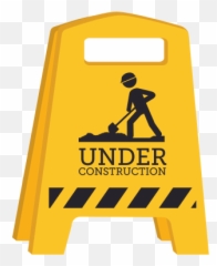 Under Construction Sign Png Transparent - Illustration