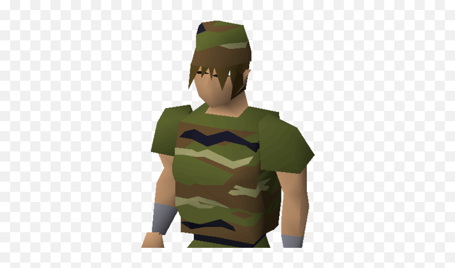 Camo Top Old School Runescape Wiki Fandom - Runescape 3 Camo Clothing Png,Camouflage Png