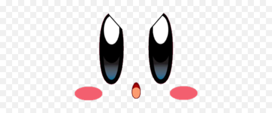 Angry Kirby Face - Clip Art Png,Kirby Face Png
