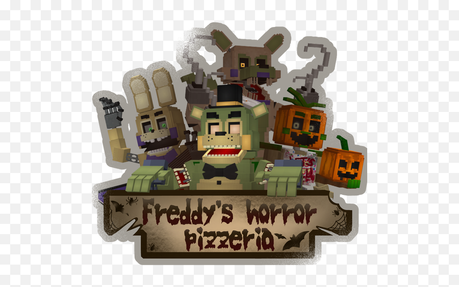 Haloween Fnaf Vanilla 3d - Fictional Character Png,Freddy Fazbear's Pizza Logo