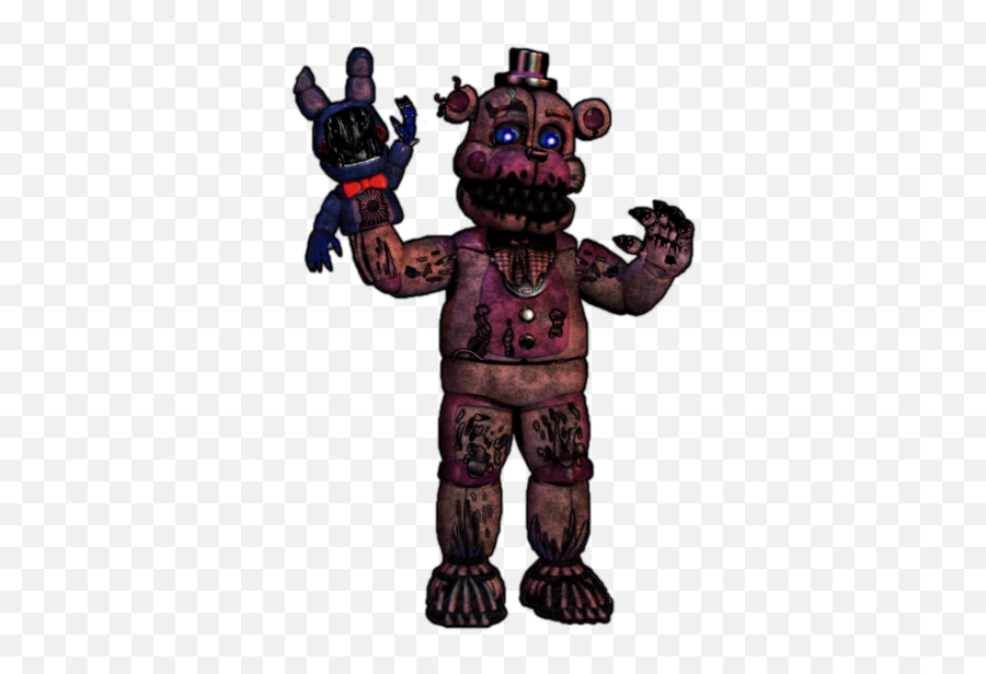 Fnaf 1 Golden Freddy - Nightmare Fnaf 1 Freddy Png,Funtime Freddy Png