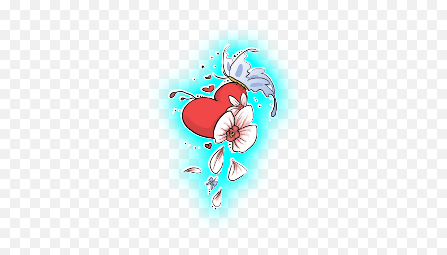 Download Hd Two Hearts One Love Tattoo Designs Of Heart - Girly Png,Two Hearts Png