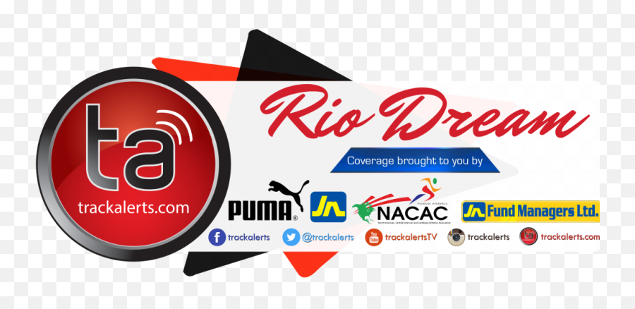 Walcott To Carry Tu0026tu0027s Flag Rio2016 - Trackalerts Horizontal Png,Trinidad Flag Png