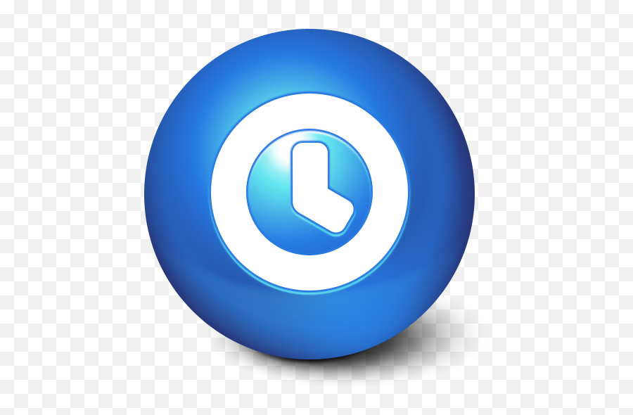 Time History Alarm Clock Ball Cute Icon - Search Button Icon Png,Clock Png Icon