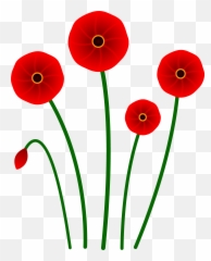 Library Of Free Poppy Flower Clip Art - Poppy Flower Clipart Png,Poppies Png