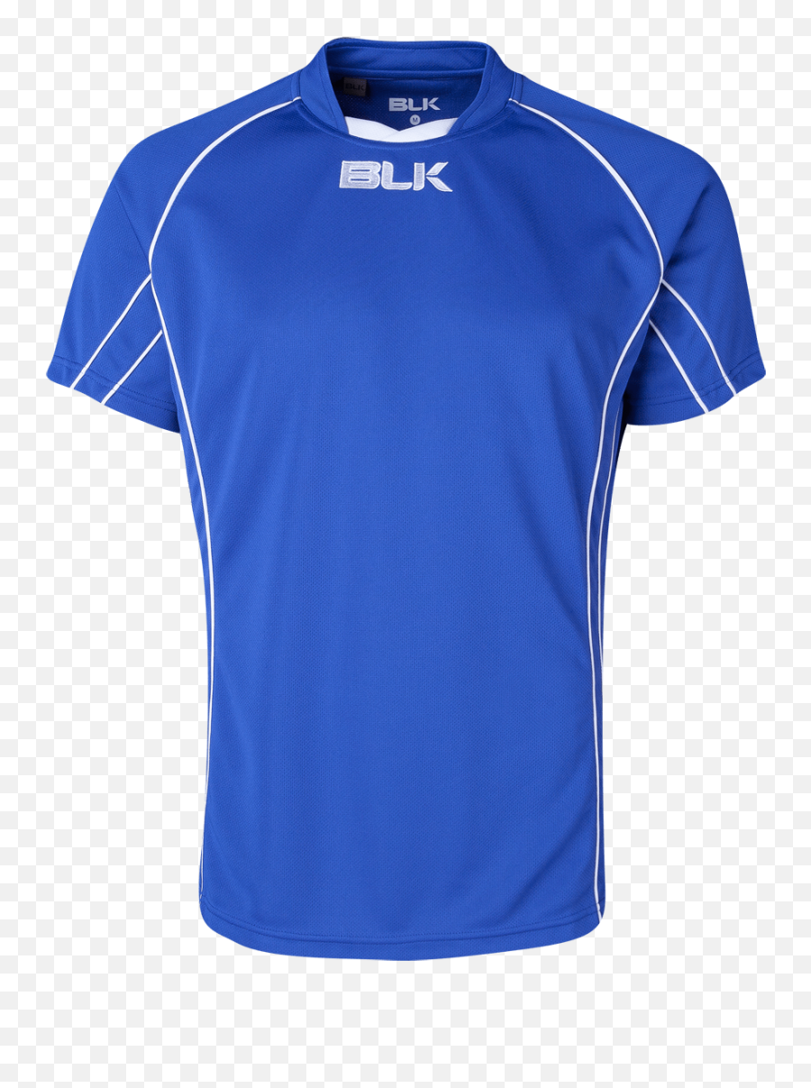 Blk Royal Blue Icon Rugby Jersey - World Rugby Shop Short Sleeve Png,Rugby Icon