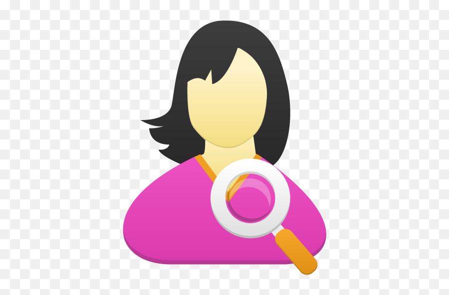 Female - Usersearch Icon 512x512px Ico Png Icns Free Facebook Female,In Search Of Icon