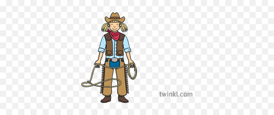 Girl Wearing Cowgirl Outfit Dress Up - Tradesman Png,Australian Icon Dress Up