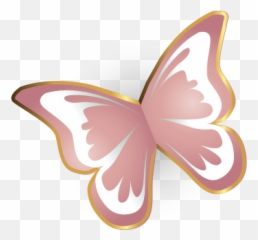 3d Butterfly Logo Templates - Gold png