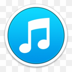 Red And Black Apple Music Icon Images - Vertical png