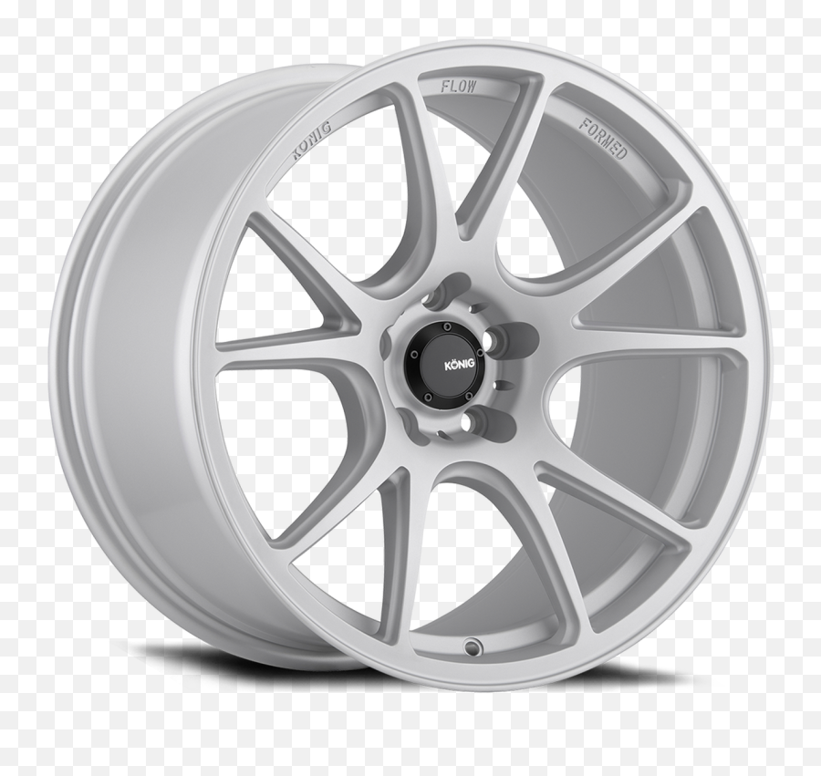 Konig Freeform 15x95 4x100 Et29 Matte Silver - Wheels 18x9 Konig Png,Icon Vehicle Dynamics Tundra