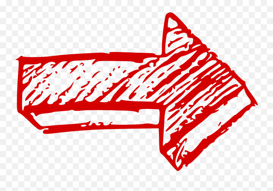 White Hand Drawn Arrow Png - 1500 Red Arrow Drawing Png Red Arrow Drawing Png,Hand Drawing Png