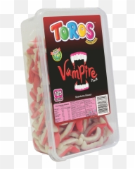 Vampire Teeth - Strawberry U2022 Toros Gummy Jelly Stick Candy Png,Vampire Teeth Png