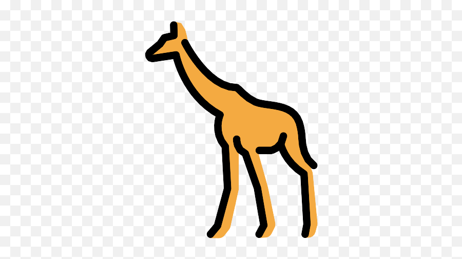 Giraffe Vector Svg Icon - Animal Figure Png,Giraffe Icon