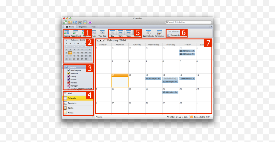 Getting Started With Calendar In Outlook 2016 For Mac - Vertical Png,Outlook Icon Mac