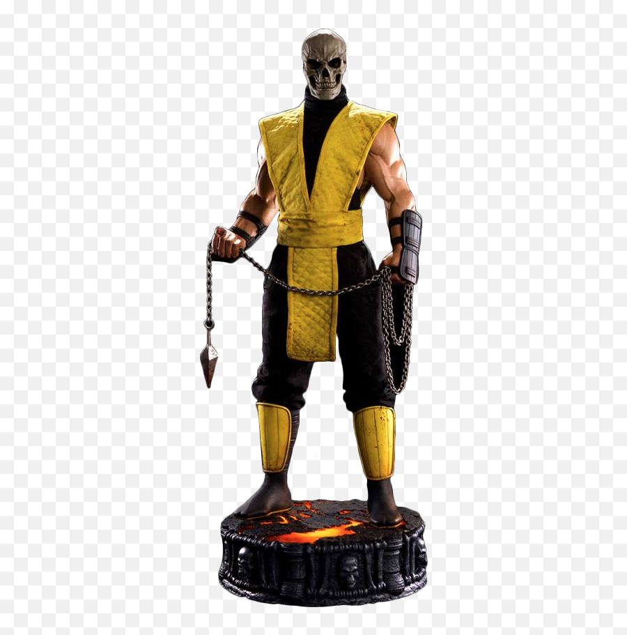 Mortal Kombat Klassic - Scorpion 13 Scale Statue Pop Figurine Png,Scorpion Mortal Kombat Png