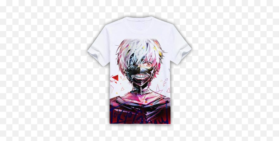 Tokyo Ghoul Ken Kaneki Colors Shirt U2013 Anime Cafe - Tokyo Ghoul Ending 1 Png,Ken Kaneki Transparent