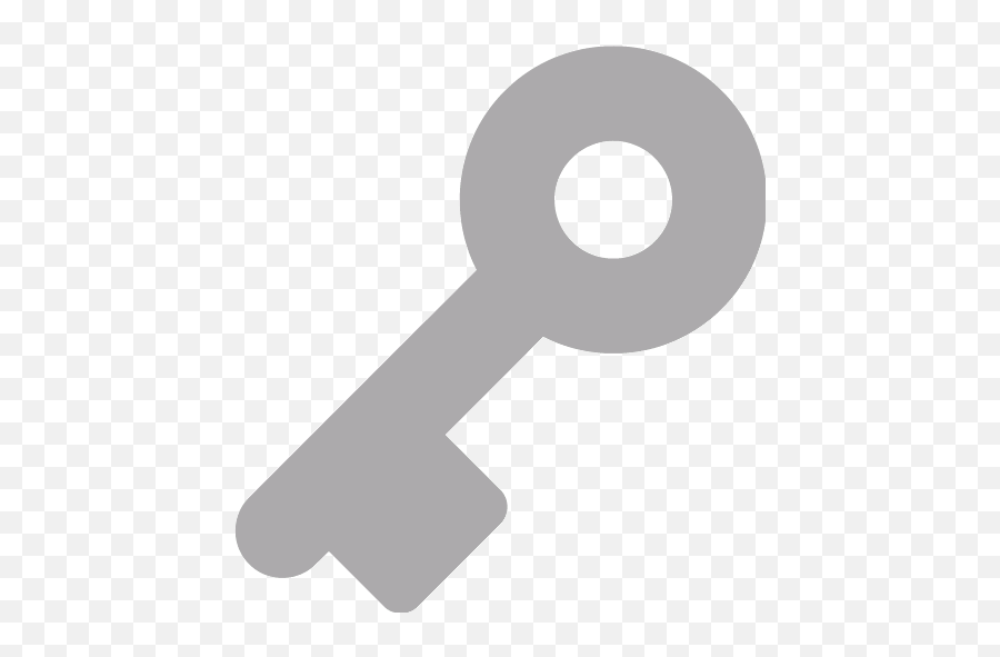 Dark Gray Key 6 Icon - Free Dark Gray Key Icons Black Key Icon Png,Keynote Icon