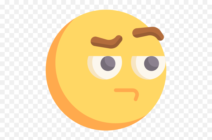 Thinking - Free Smileys Icons Happy Png,Thinking Emoji Icon