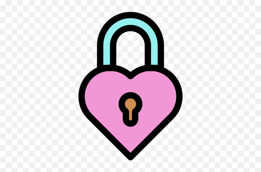Wedding Lock Lover Locked Heart Shape Tools And - Heart Lock Clipart Black And White Png,Heart Shaped Icon