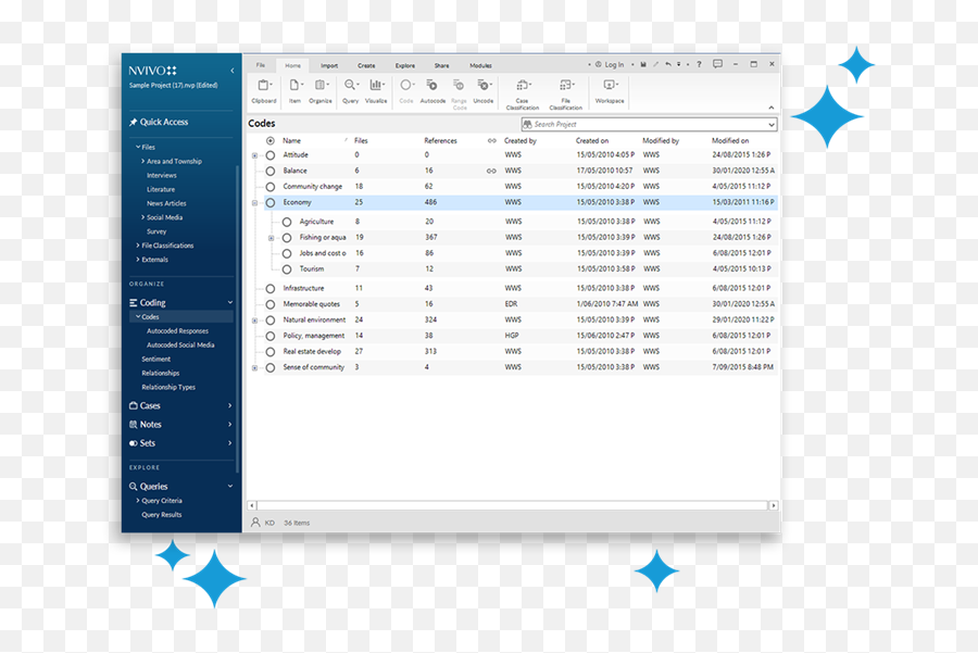 Nvivo - Qualitative Analysis Of Your Documents Interviews Nvivo Data Management Png,Qool Qda Icon