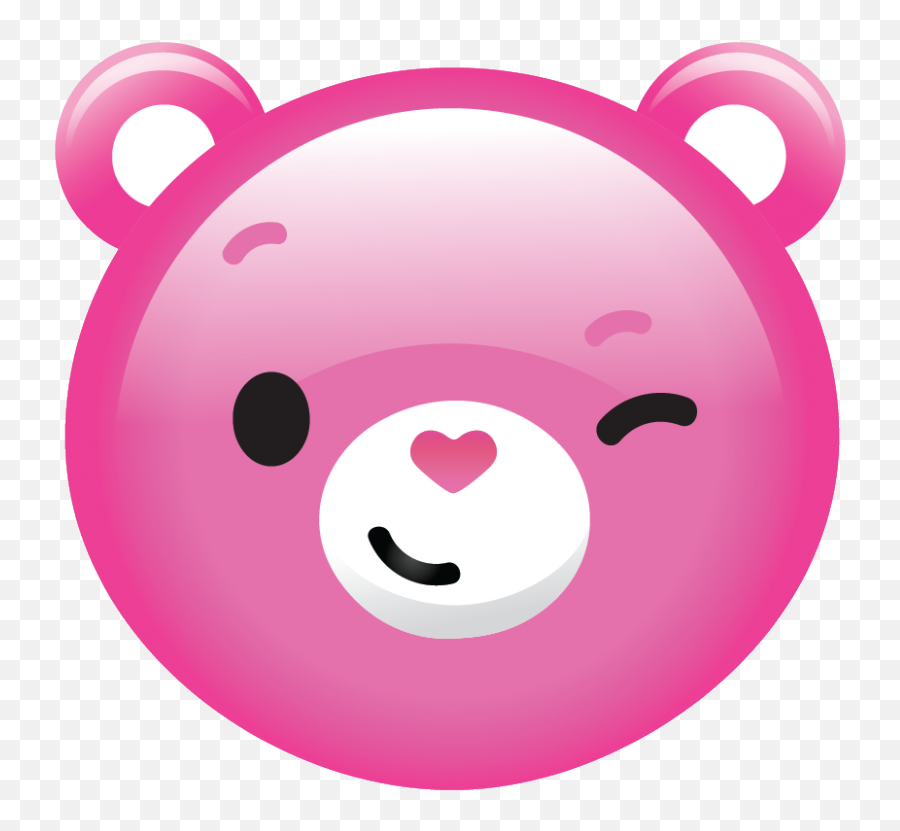 Care Bears Emojiu0027s Vidio Stickers For Whatsapp - Transparent Care Bears Emojis Png,Pink Panda Icon