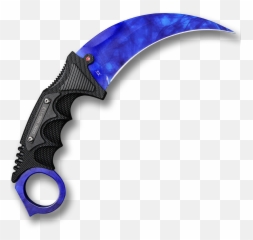 Karambit Elite Sapphire - Karambit Doppler Png,Karambit Png