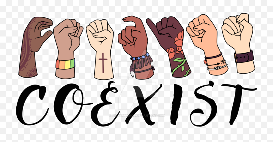 Coexist Wallpapers Posted By Ethan Thompson - Coexist Transparent Background Png,Coexist Icon