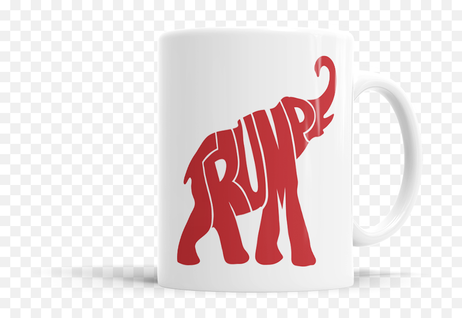 Trump Elephant Silhouette - Trump Elephant Shirt Png,Elephant Silhouette Png