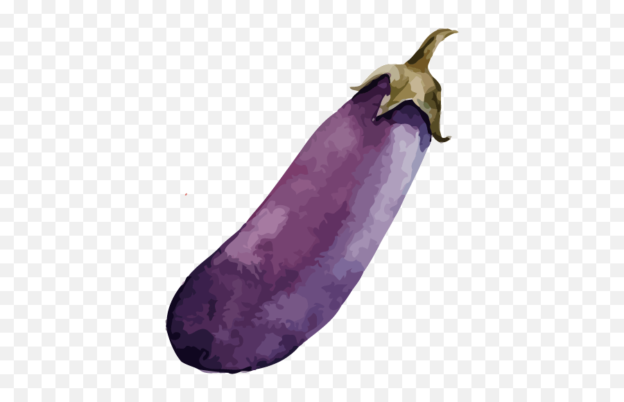 Vegetable Watercolor Painting Carrot - Eggplant Png Download Clipart Png Watercolor Vegetables,Eggplant Png