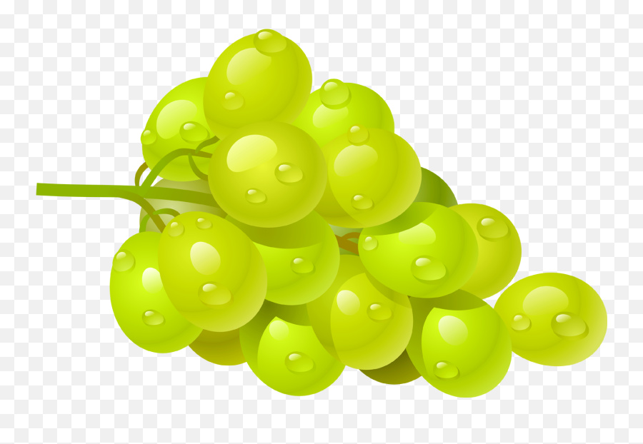 Png Clipart With Transparent Background - Green Grapes Clipart,Grapes Png