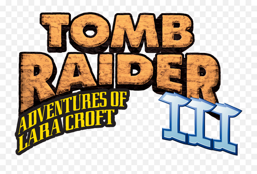 Adventures Of Lara - Tomb Raider Iii Adventures Of Lara Croft Logo Png,Lara Croft Transparent