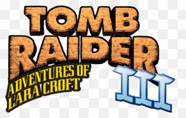 Adventures Of Lara - Tomb Raider Iii Croft Logo png