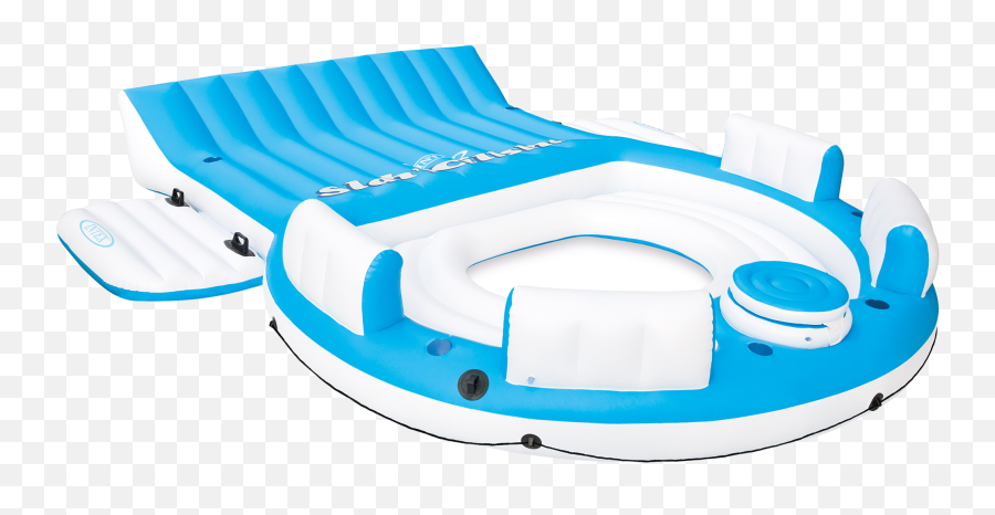 Intex Inflatable Relaxation Island Raft With Backrests And Cooler 56299ca - Intex Splash N Chill Island Png,Raft Png