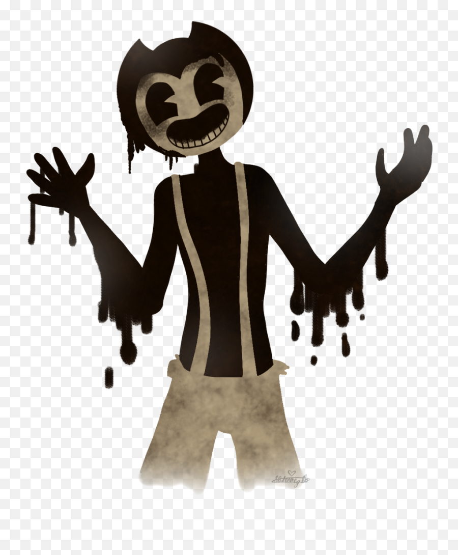 Download Hd Batim Sammy Alice Angel Bendy And The Ink - Bendy And The Ink Machine Drawling Png,Bendy And The Ink Machine Png