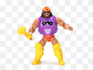 Masters Of The Wwe Universe Wave 2 U0026 3 Figures From Mattel - Masters Of The Wwe Universe Png,Macho Man Png