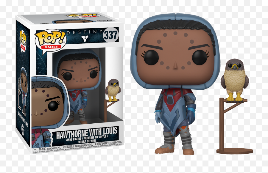 Destiny - Hawthorne With Hawk Pop Vinyl Figure Destiny 2 Funko Pop Png,Destiny Ghost Png