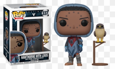 Destiny - Hawthorne With Hawk Pop Vinyl Figure Destiny 2 Funko Pop Png,Destiny Ghost Png