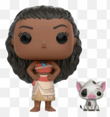 Moana - Moana U0026 Pua Pop Vinyl Figure Moana Pop Figure Png,Moana Transparent